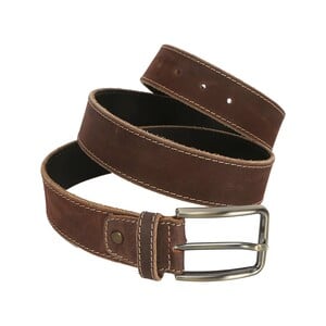 Eten Men's Casual Leather Belt Brown ETC37 40mm