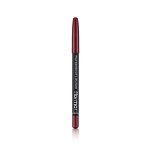 Flormar Waterproof Lipliner Pencil - 242 Deep Bordeaux 1pc
