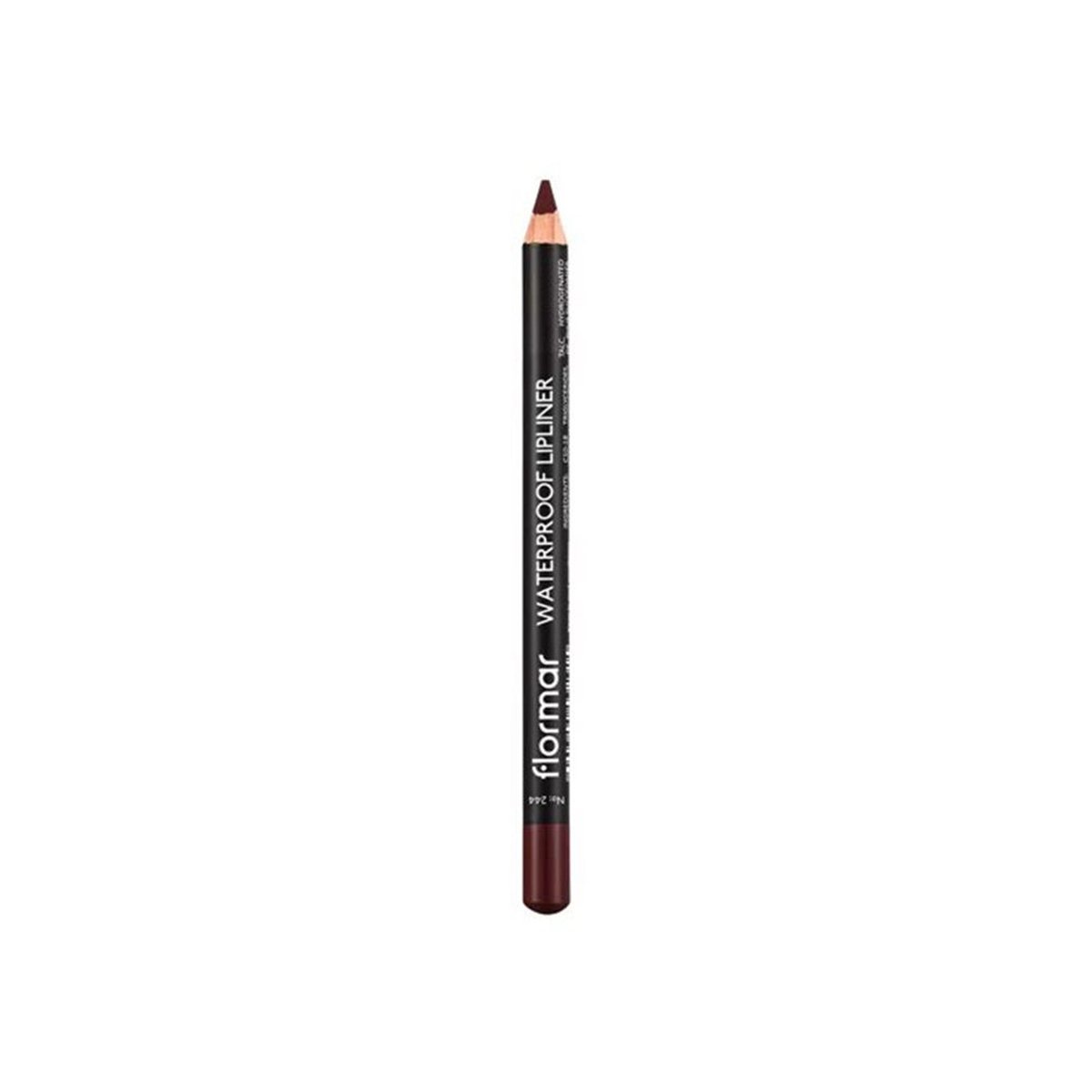 Flormar Waterproof Lipliner Pencil - 244 Chocolate Fondue 1pc