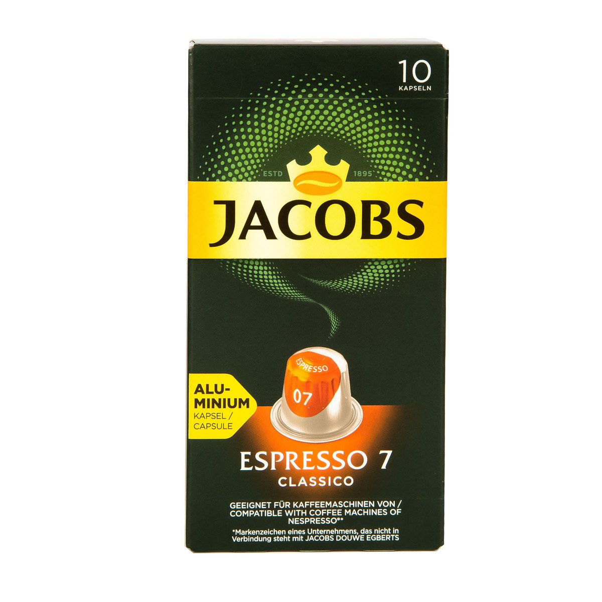 Jacobs Espresso 7 Classico Coffee Capsule 10 pcs