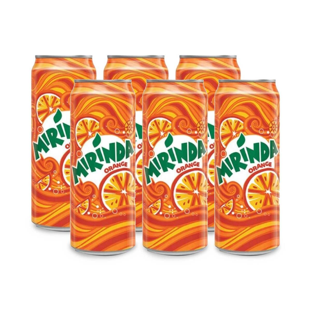 Mirinda Orange Can 6 x 325 ml