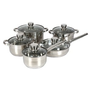 Chefline Stainless Steel Cookware Set GS-0304 10pcs