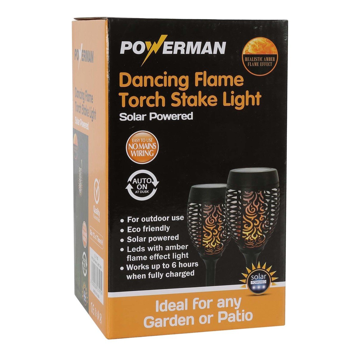 باورمان مصباح إل اي دي الراقصة ذو الشعلة الخفيفة SL7100