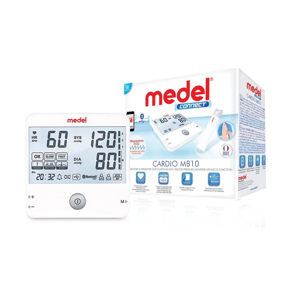 Medel Blood Pressure monitor with ECG function CARDIO MB10