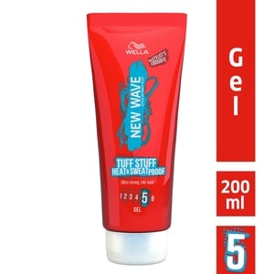 Buy New Wave Tuff Stuff Heat & Sweat Proof Gel 200 ml Online at Best Price | Hair Gel | Lulu Kuwait in Kuwait