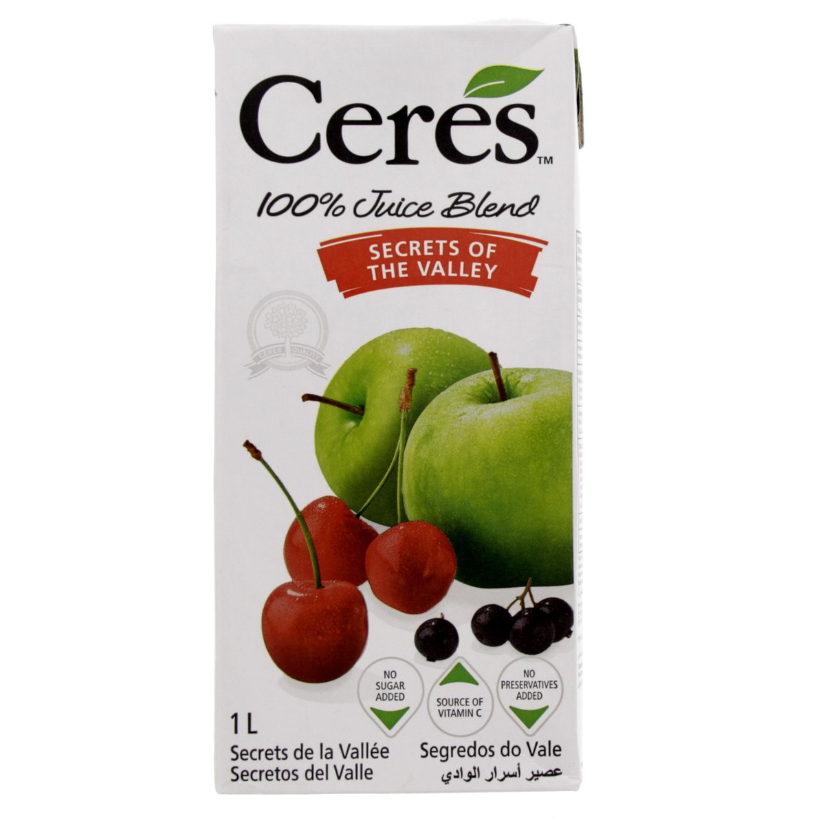 Ceres Secret Of The Valley Juice 1 Litre