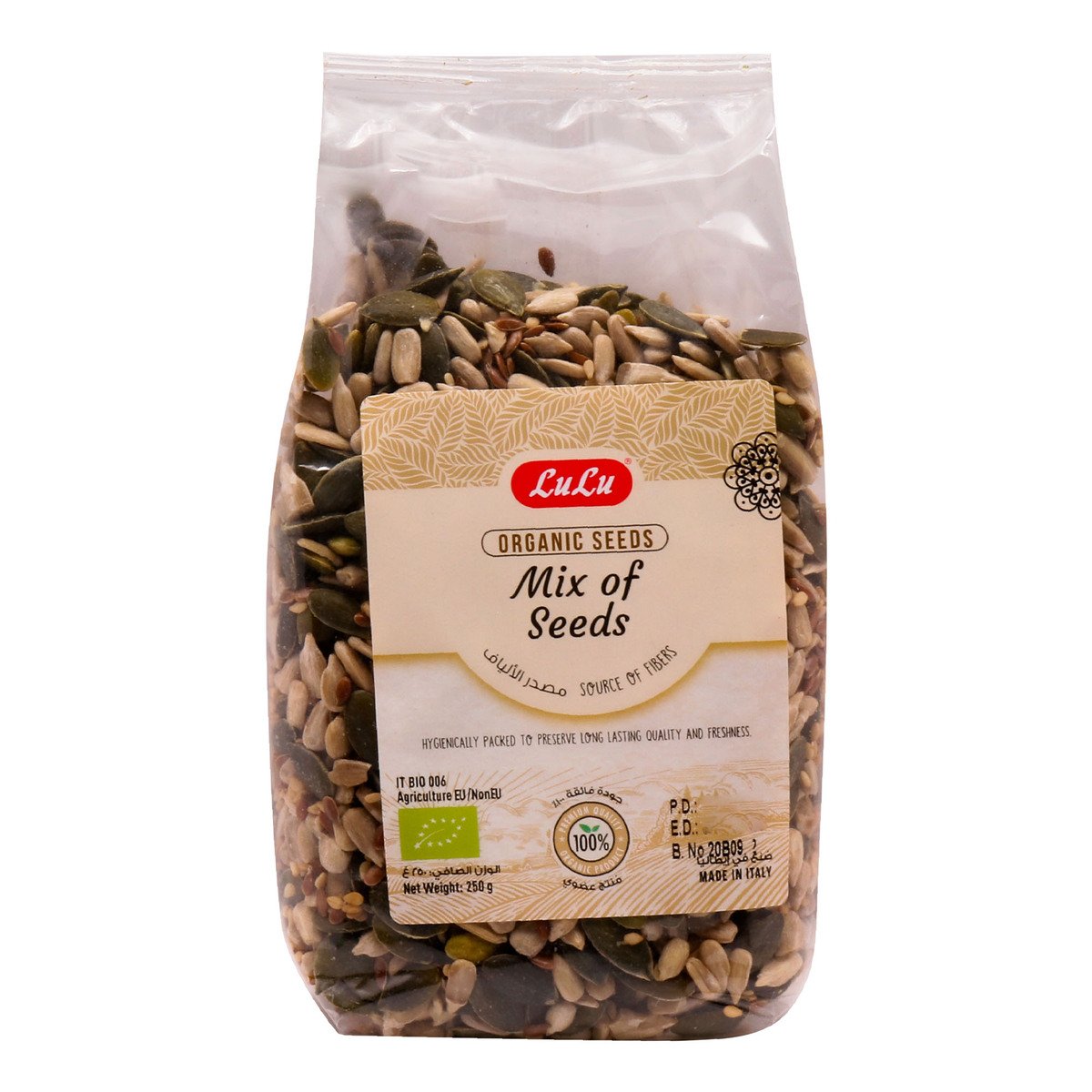 LuLu Mix Of Seeds Organic 250 g