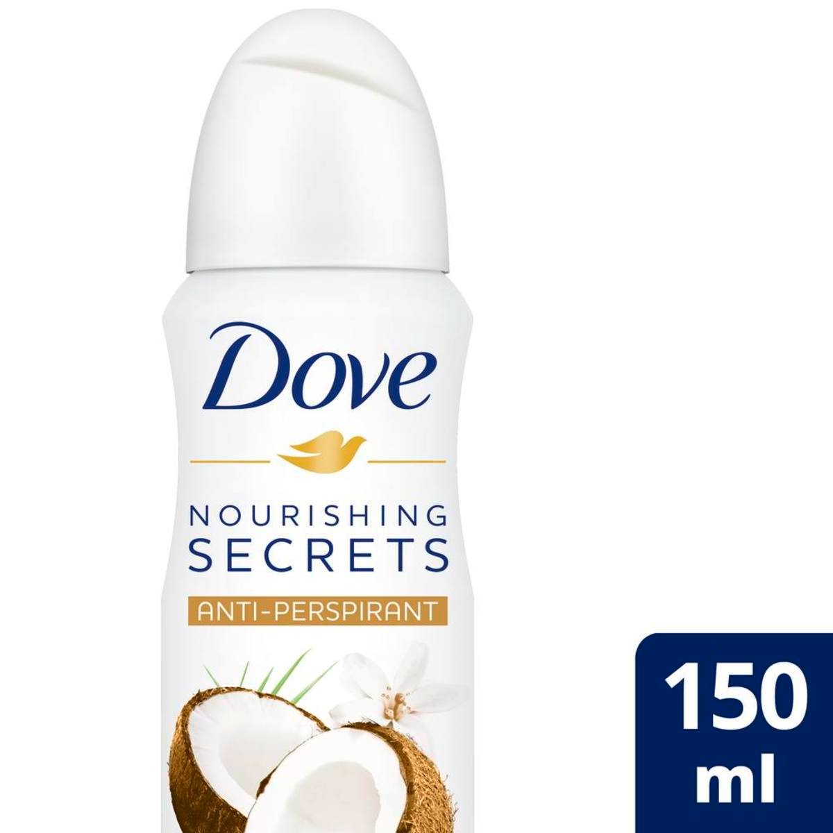 Dove Antiperspirant Deodorant Spray for Women Coconut and Jasmine 150 ml