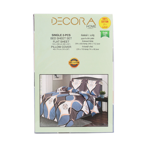 Decora Home Bed Sheet Single Cotton Assorted