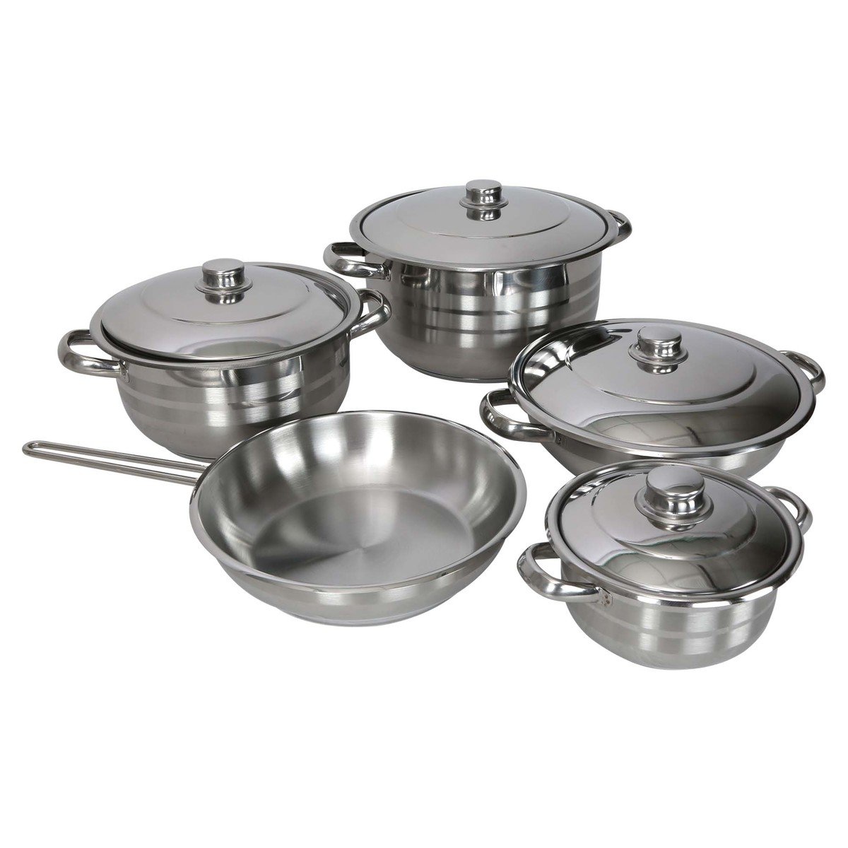 Manheim Germania Stainless Steel Cookware Set 9pcs