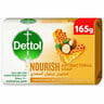Dettol Nourish Anti-Bacterial Bathing Soap Bar Honey & Shea Butter Fragrance 165 g