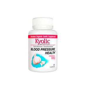 Kyolic Aged Garlic Extract Blood Pressure Formula 109 80 Capsules