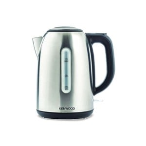Kenwood 1.7 Liter Cordless Electric Kettle, 2200W with Auto Shut-Off & Removable Mesh Filter, Stainless Steel/Silver, ZJM01