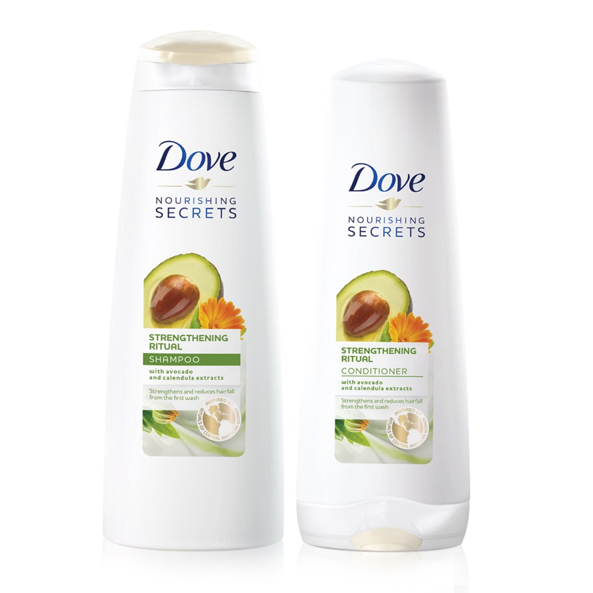 Dove Nourishing Secrets Shampoo Assorted 400 ml + Conditioner 320 ml