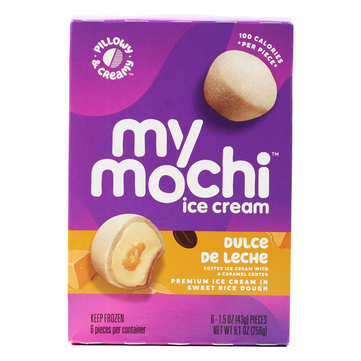 Buy My Mo Mochi Dulce De Leche Ice Cream 258 g Online at Best Price | Gluten Free | Lulu UAE in Saudi Arabia