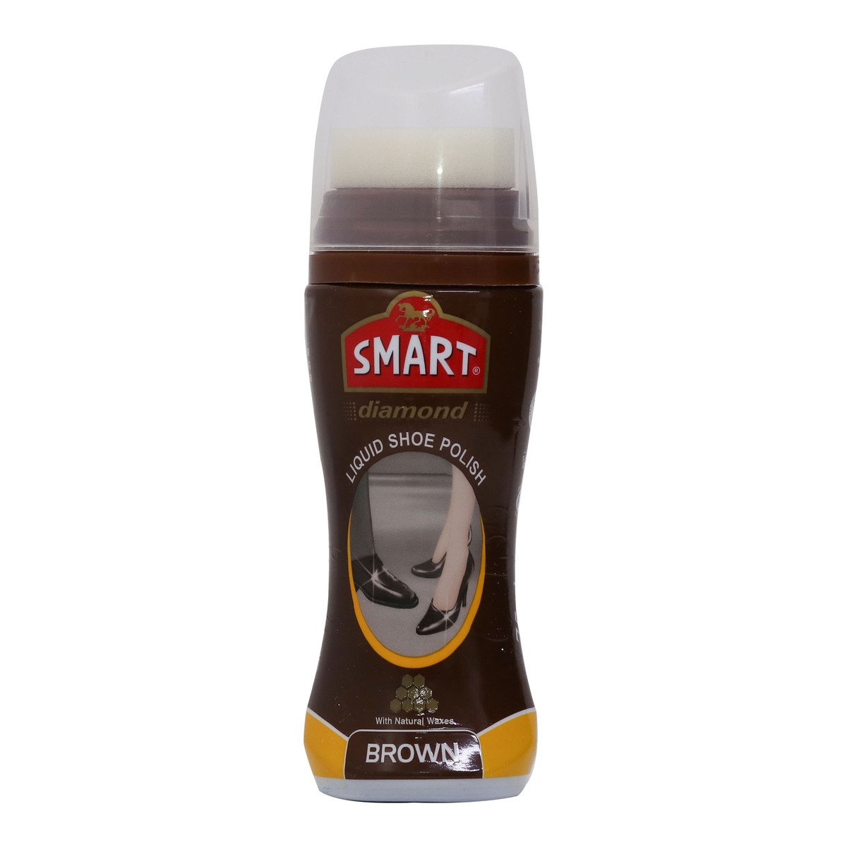 Smart Liquid Shoe Polish Brown 75ml