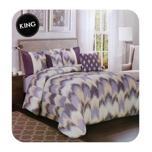 Cortigiani Comforter 6pcs Set 235x260cm Assorted Design & Color