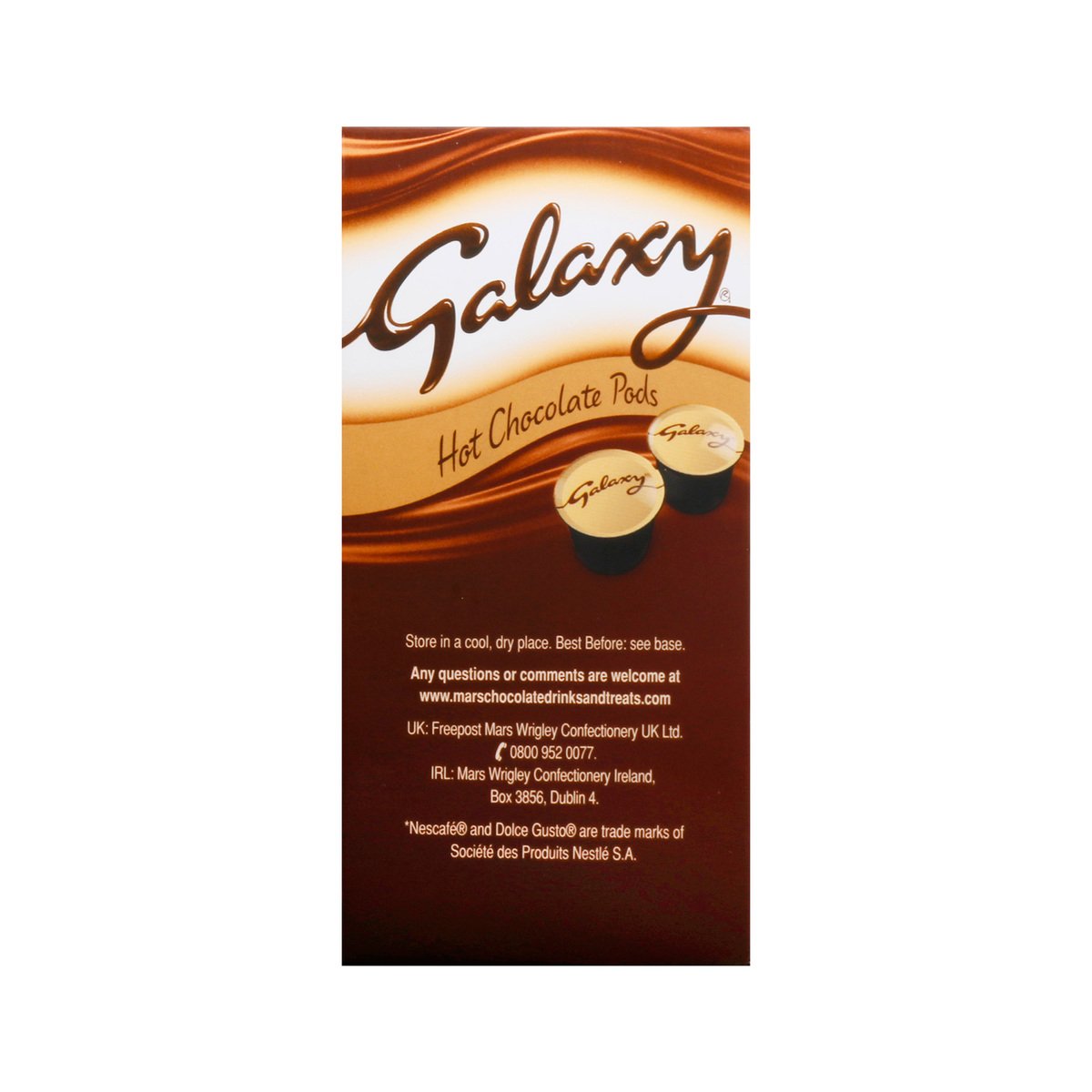 Galaxy Hot Chocolate Dolce Gusto Pods 8 x 17 g