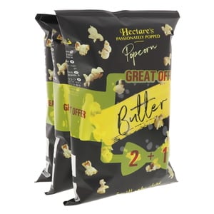 Hectares Butter Popcorn 3 x 20g