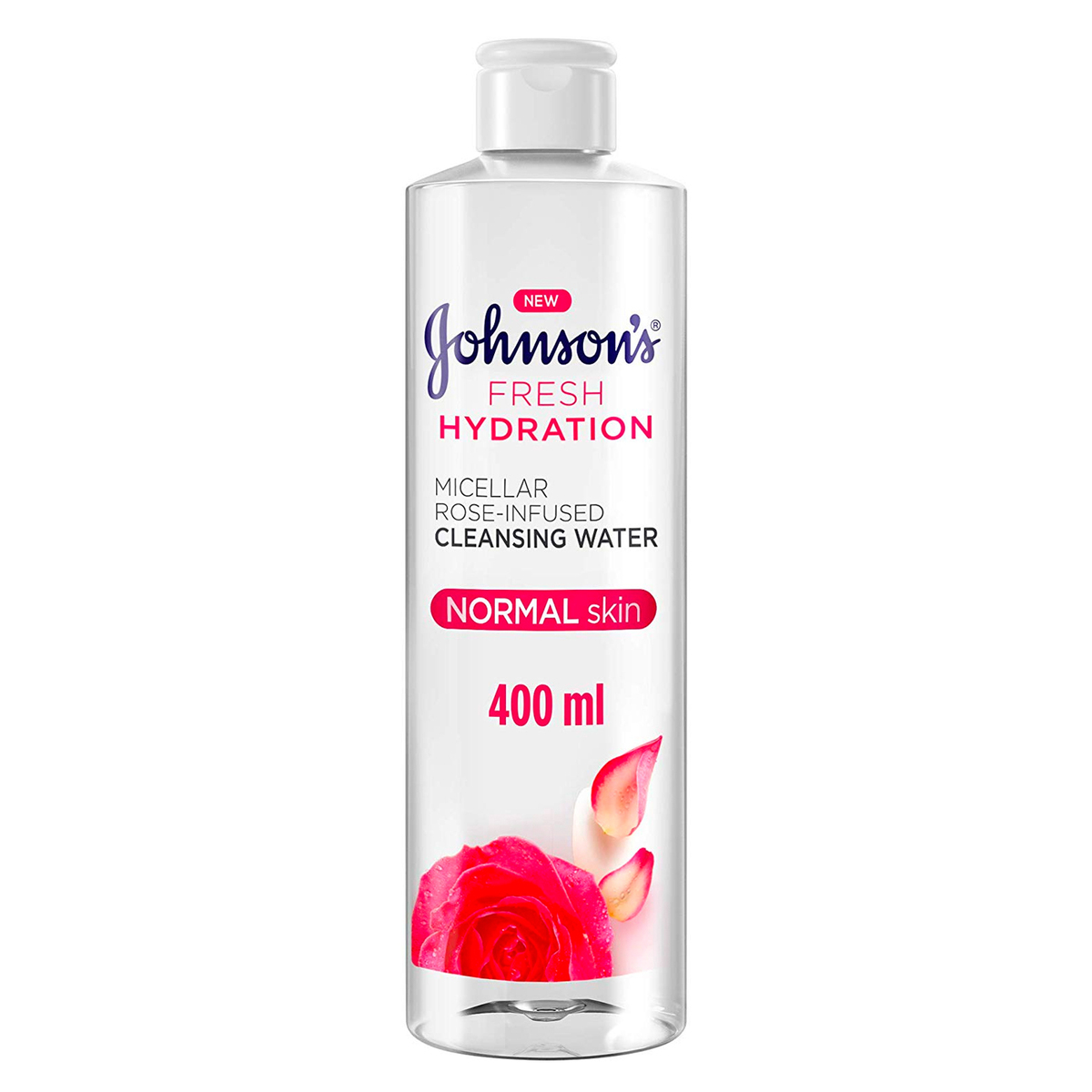 Johnson's Fresh Hydration Micellar Cleansing Water Rose Infused 400ml