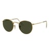 Ray-Ban Men Sunglass 0RB3447 Round Gold