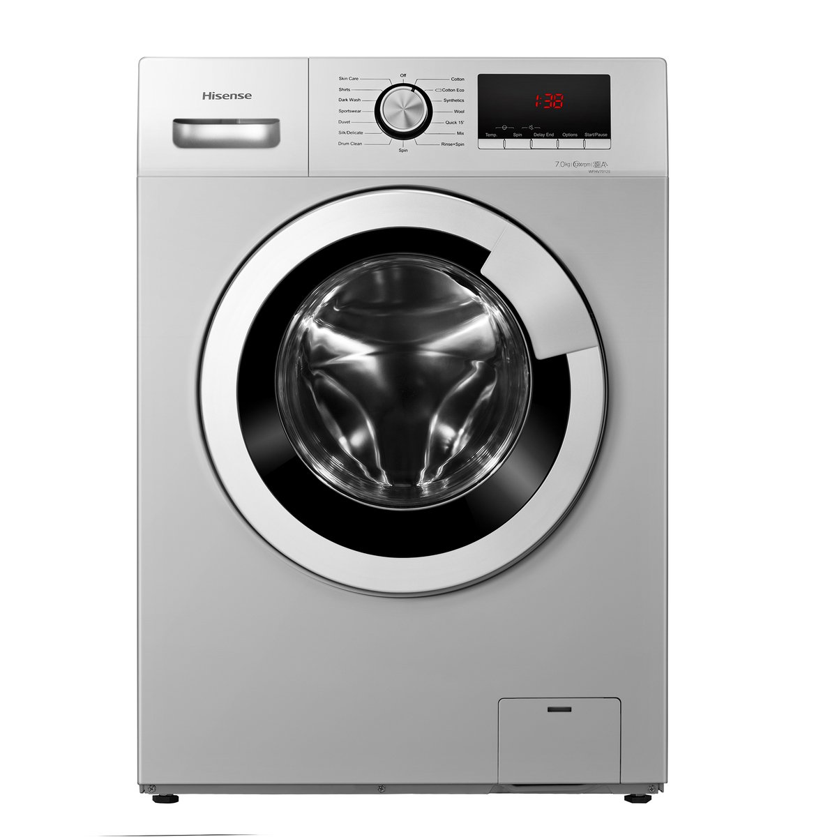 اشتري قم بشراء Hisense Front Load Washing Machine WFHV7012 7Kg Online at Best Price من الموقع - من لولو هايبر ماركت F/L Auto W/Machines في الكويت