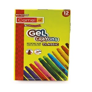 Camel Gel Crayons 12's