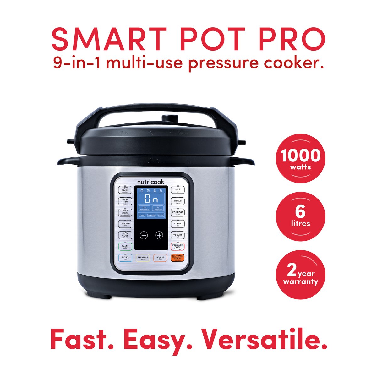 Nutricook Smart Pot NC-PRO6 6Ltr