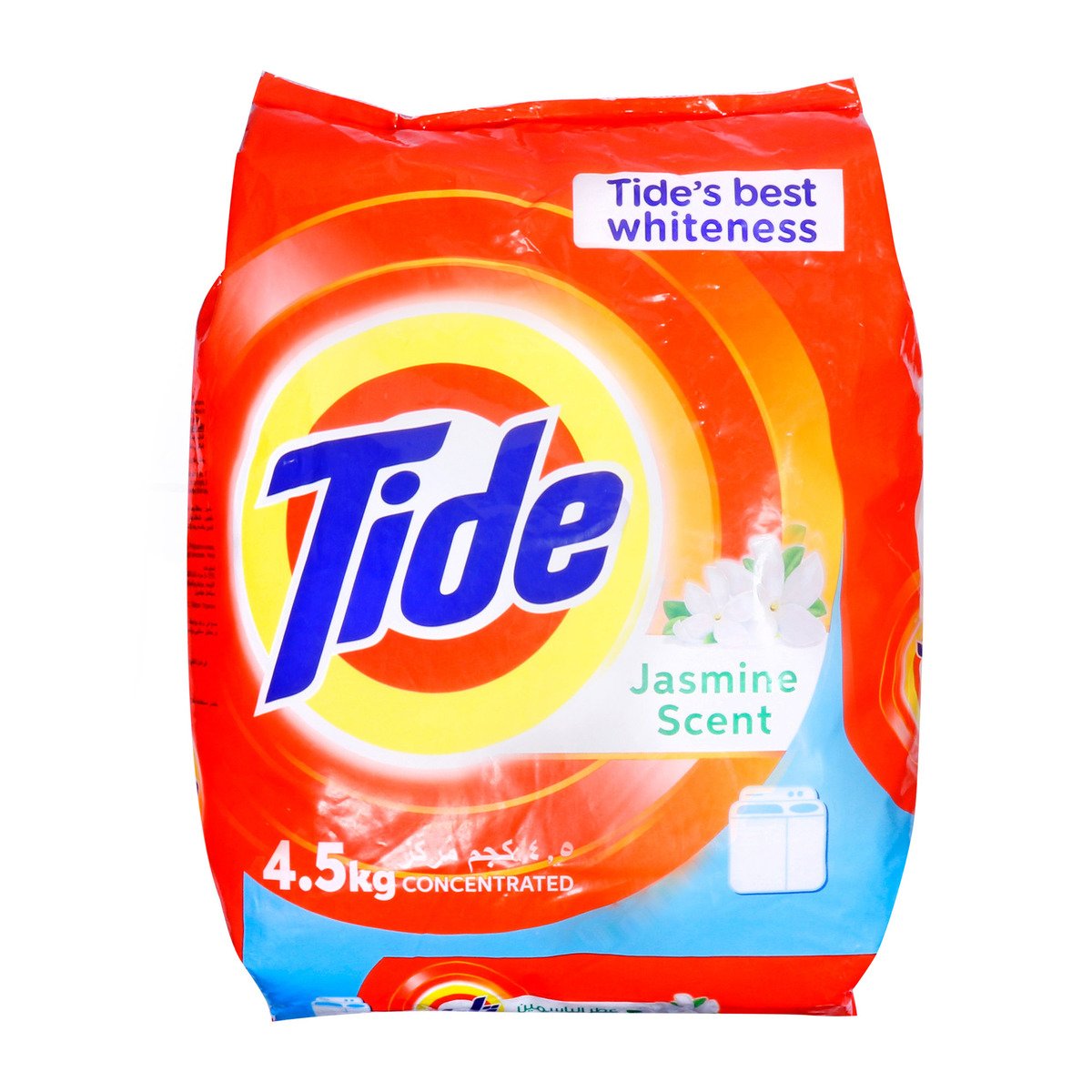 Tide Concentrated Washing Powder Top Load Jasmine 4.5kg
