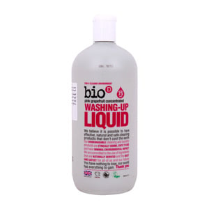 Bio D Concentrated Washing Up Liquid Pink Grapefruit 750ml