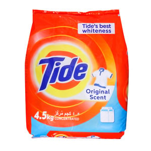 Tide Concentrated Washing Powder Top Load Original 4.5kg