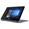 Asus 2in1(Flip)TP203MAH-BP014T Laptop,Intel Atom N4000,11.6 Inch Touch Screen,1TGB HDD,4GB RAM,Grey