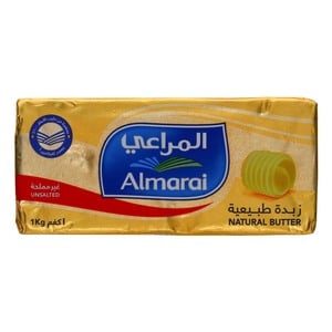 Almarai Natural Butter Unsalted 1kg