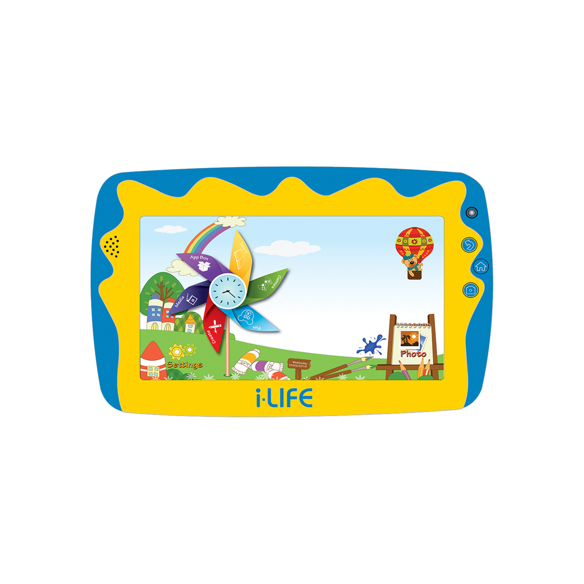 Buy i-Life Kids Tablet 7 inches WQ116PB 16 GB Blue Online at Best Price | Tablets | Lulu KSA in Saudi Arabia
