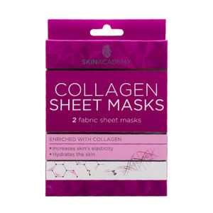 Skin Academy Collagen Sheet Masks 2pcs