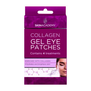 Skin Academy Gel Eye Patches Collagen 4 Pairs