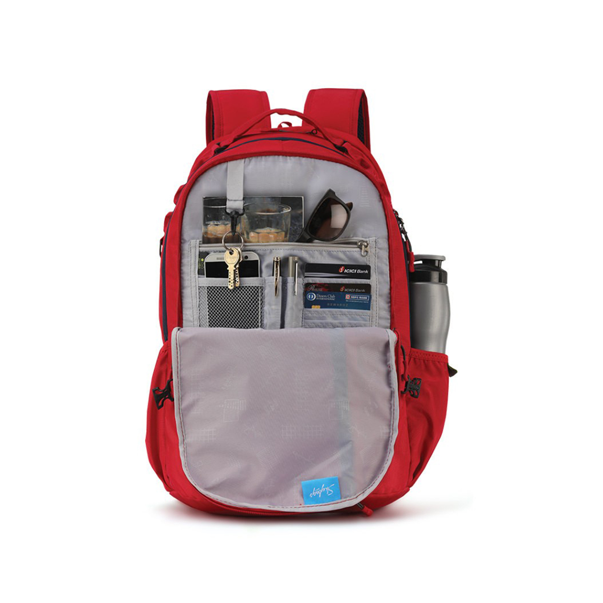 Skybags Laptop Backpack Komet Plus 01 22" Red