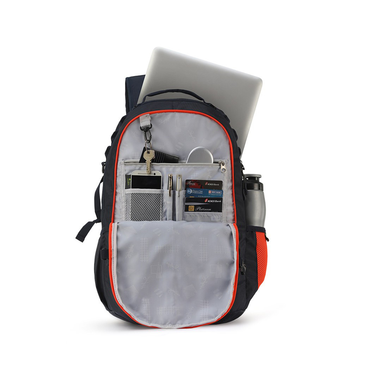 Skybags Laptop Backpack Komet Plus 01 22" Graphite