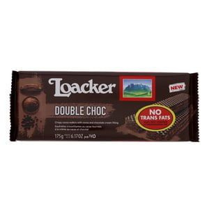 لواكر ويفر بالشوكولاتة المضاعفة ١٧٥ جم
