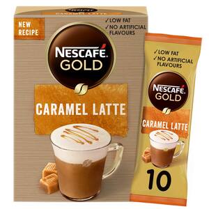 Nescafe Gold Caramel Latte 10 x 17g