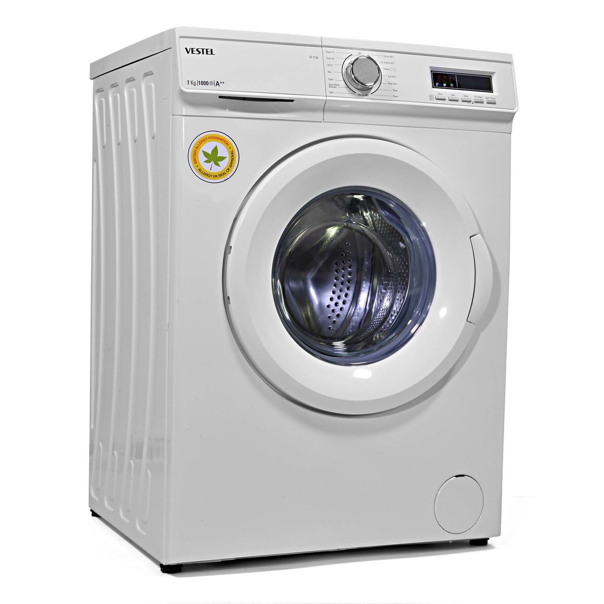 Vestel Front Load Washing Machine W7104 7Kg