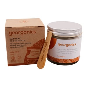 Georganics Orange Natural Toothpaste 60ml