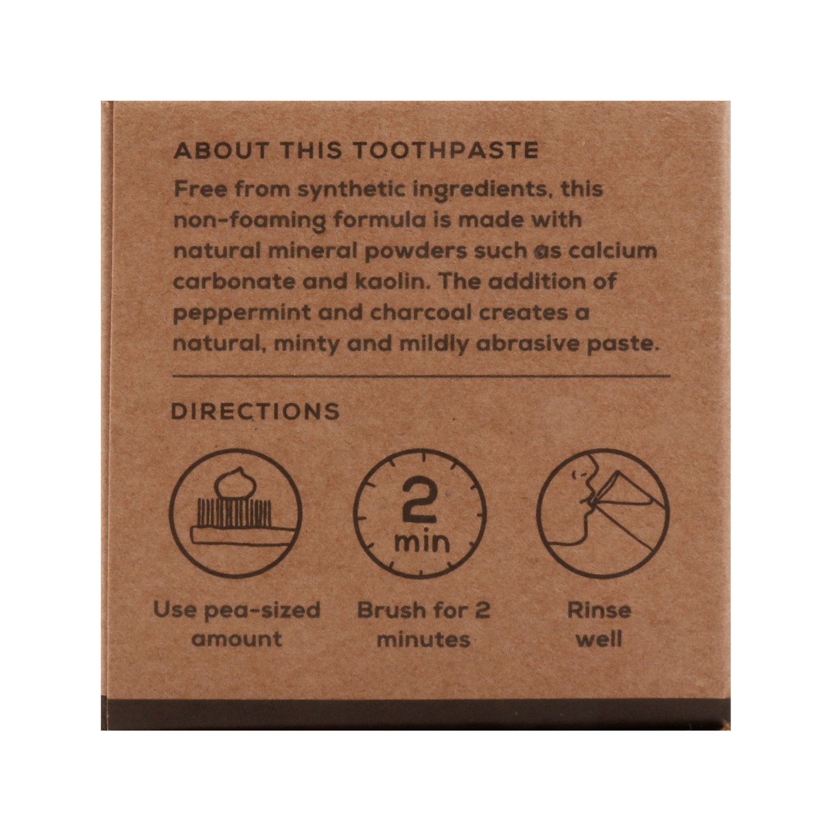 Georganics Activated Charcoal Natural Toothpaste 60ml