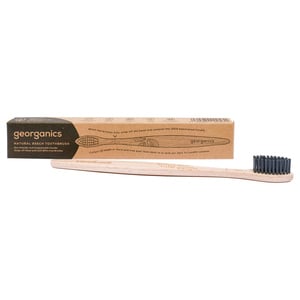 Georganics Natural Beech Toothbrush Soft 1pc
