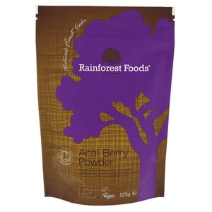 Rainforest Foods Organic Acai Berry Powder 125g