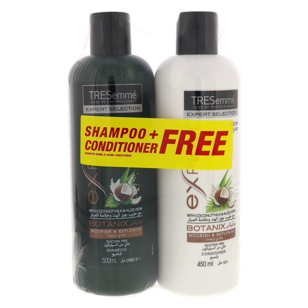 TRESemme Expert Selection Botanix Shampoo 500 ml + Conditioner 450 ml