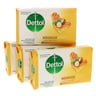 Dettol Nourish Antibacterial Bar Soap Honey & Shea Butter 4 x 165 g