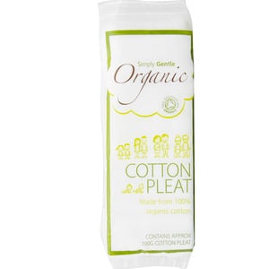Simple Gentle Organic Cotton Pleat 100g