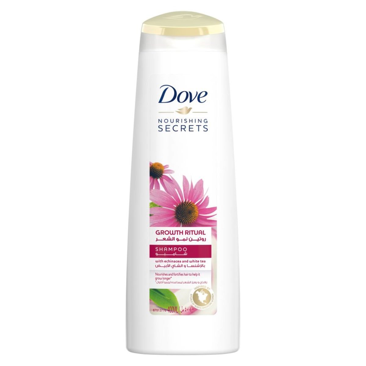 Dove Nourishing Secrets Shampoo Growth Ritual- Echinacea and White Tea 400ml