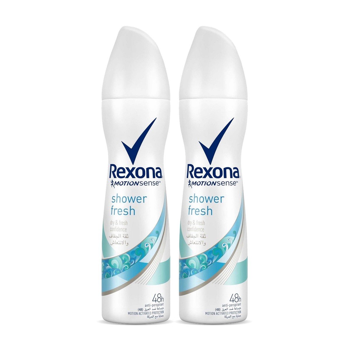 Rexona Women Antiperspirant Deodorant Shower Fresh 2 x 150ml Online at ...